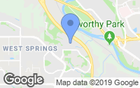 Map of Auburn Bay, AB