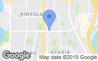 Map of Auburn Bay, AB