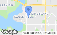 Map of Auburn Bay, AB