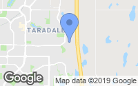 Map of Auburn Bay, AB