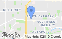 Map of Auburn Bay, AB