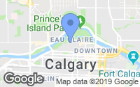 Map of Auburn Bay, AB