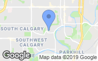 Map of Auburn Bay, AB