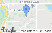 Map of Auburn Bay, AB