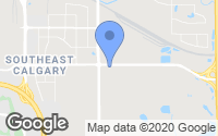 Map of Auburn Bay, AB